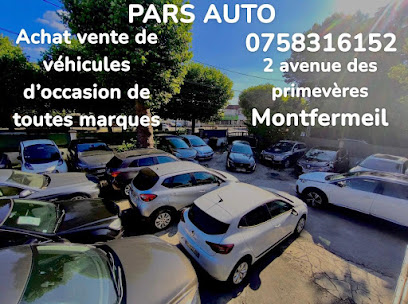 Pars Auto, Vendeur De Voitures D'occasion à Montfermeil