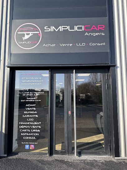 Simplicicar Angers Vente Achat Voiture Occasion Moto Lld Estimation Gratuite Reprise Vendeur De Voitures D'occasion à Beaucouzé