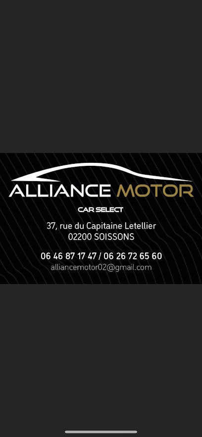 Alliance Motor, Vendeur de Voitures d'Occasion à Soissons