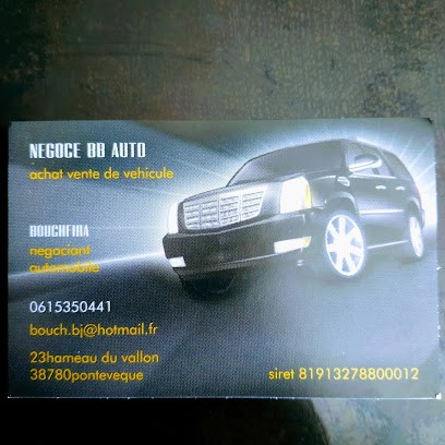 NEGOCE BB AUTO, Vendeur de Voitures d'Occasion à Pont-Évêque